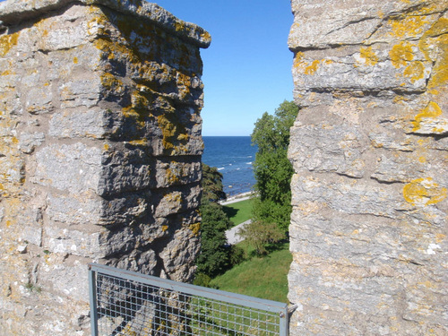 Visby city wall/fortress.